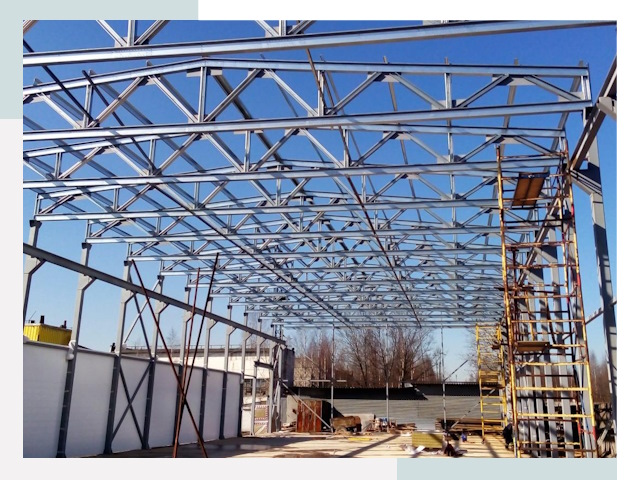 Строительство цехов в Ишим от 624 руб. под ключ