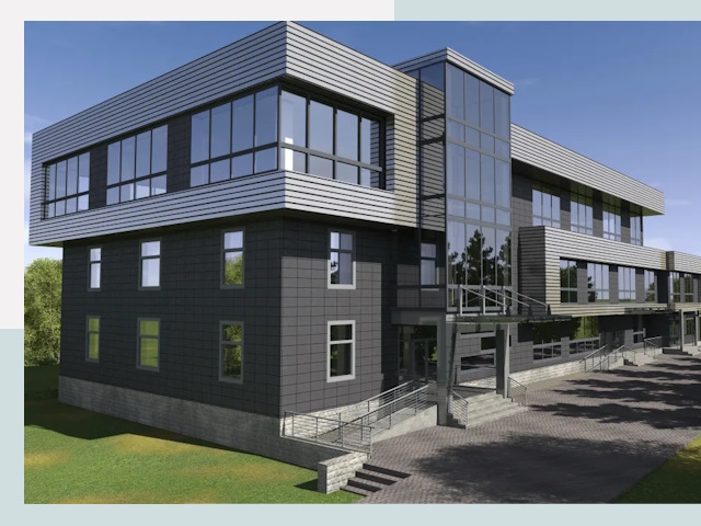 Административные здания в Ишиме