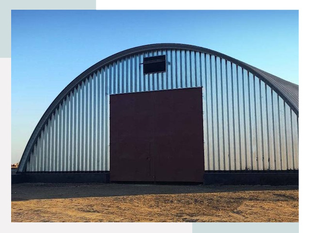 Арочные ангары в Ишиме