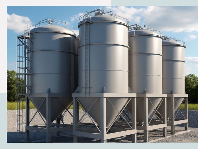 Металлические силосы от СтальСтрой-Шм по цене 624 руб.