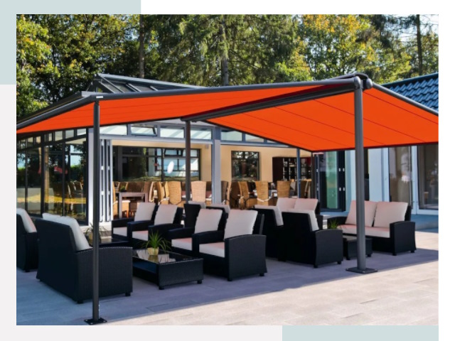 Навесы для кафе и ресторанов в Ишиме