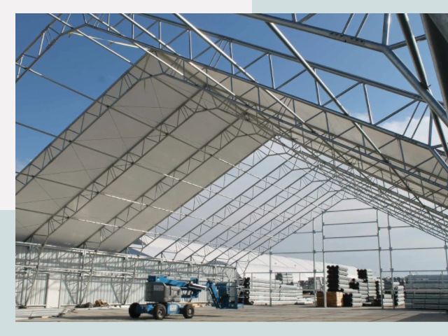 Каркасно-тентовые сооружения от СтальСтрой-Шм по цене 624 руб.