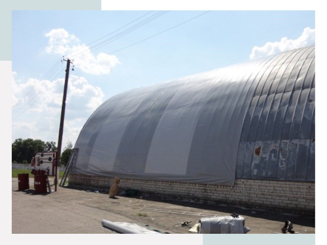 Ремонт ангаров в Ишиме