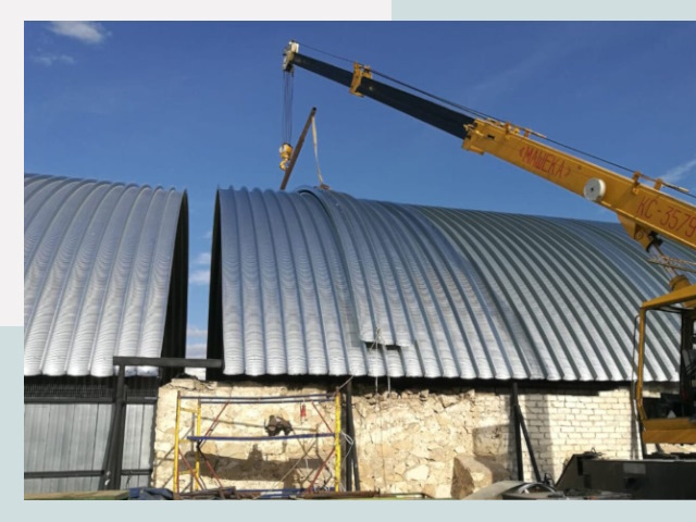 Реконструкция ангаров в Ишиме от 624 руб.